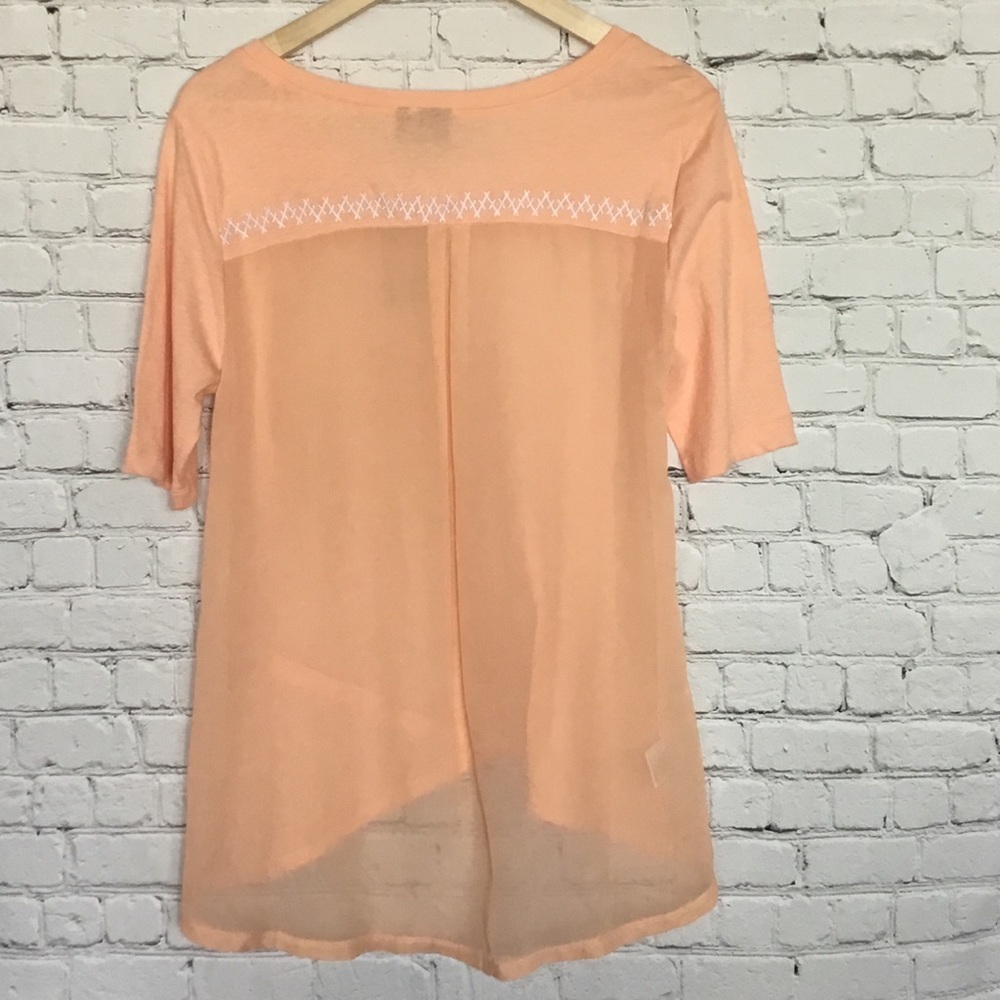 NEW CRUEL GIRL PEACH SHIRT SIZE MEDIUM - Picture 4 of 6